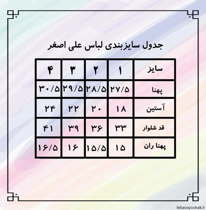 مدل لباس شیرخوارگان حسینی پسرانه