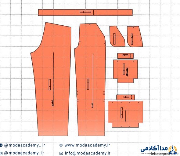 مدل شلوار شیش جیب