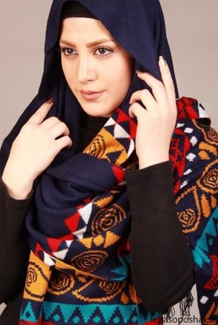 مدل شال زمستانه زنانه