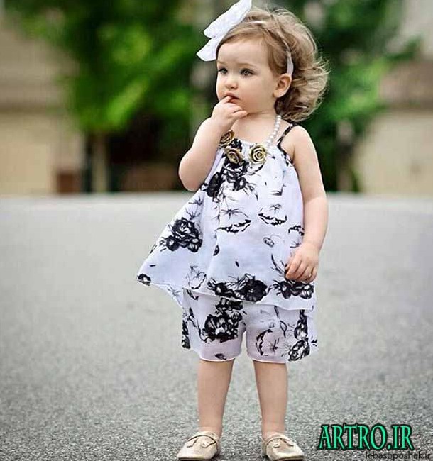 مدل لباس ابروبادی برای بچه گانه