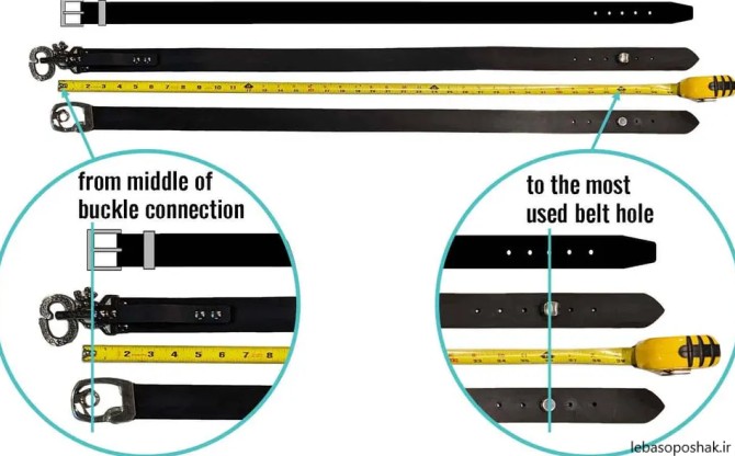 مدل های کمربند چرم مردانه